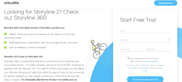 Articulate Storyline 360