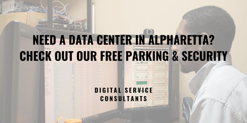 Need A Data Center In Alpharetta Check Out Our Free Parking & Security