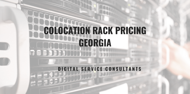 colocation rack pricing georgia